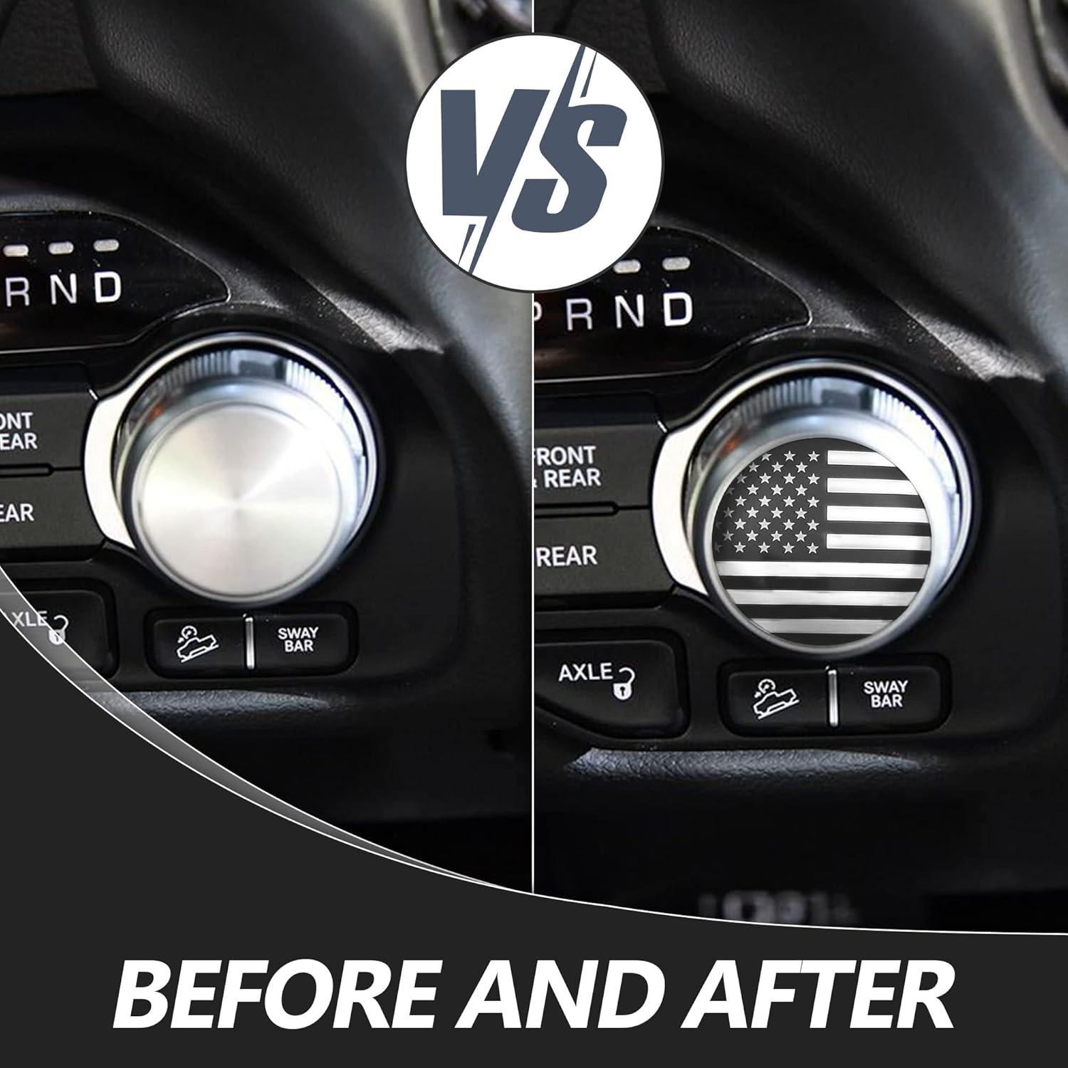 Placa de recorte Zhizhong con emblema bandera americana 3.63 cm