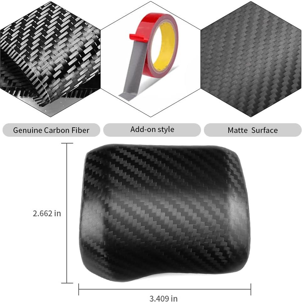 Cubierta de pomo de cambio Jogon para Ford F150 2021-2025