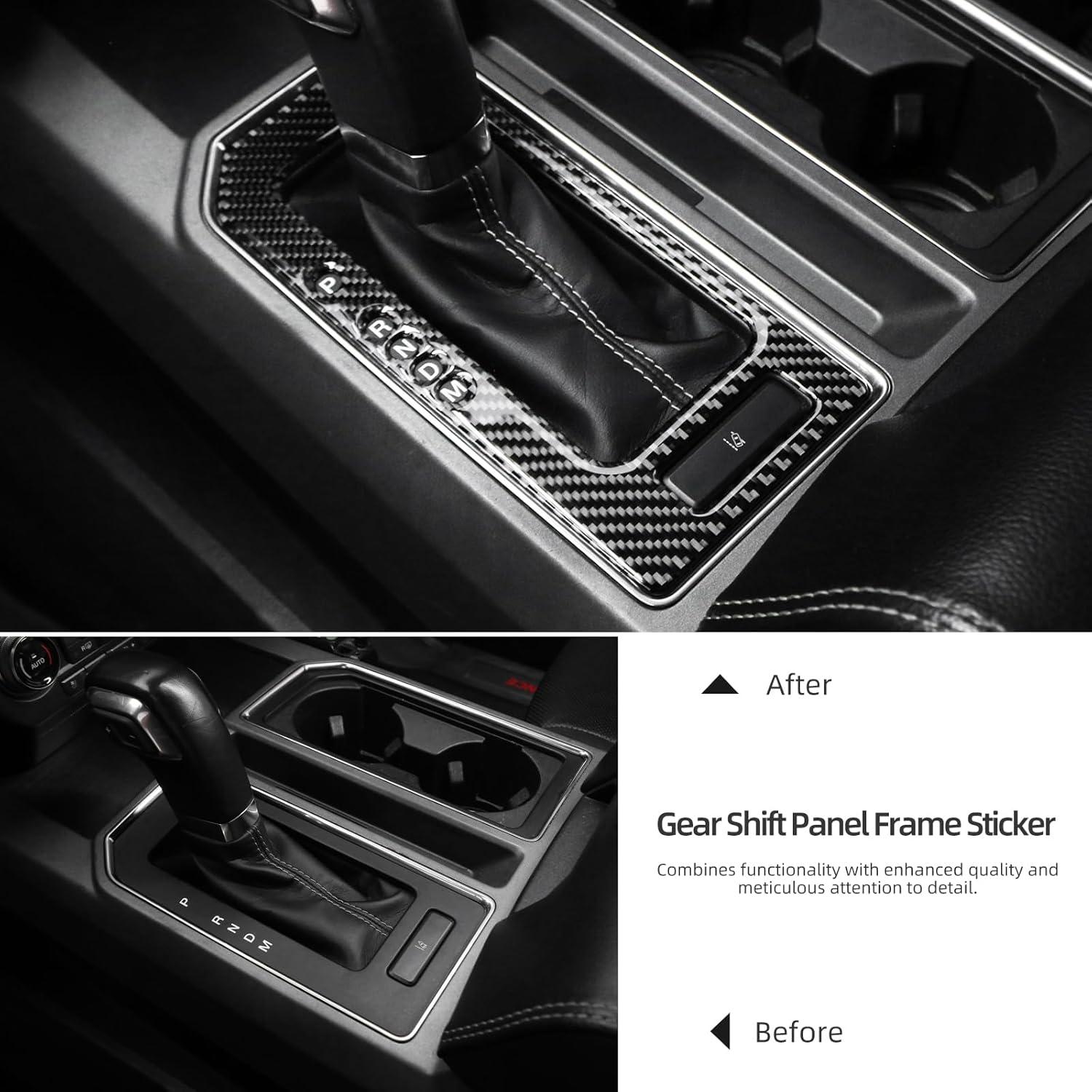 BETTERHUMZ Etiqueta de Marco Cambio Marchas Ford F150 Raptor 2015-2020