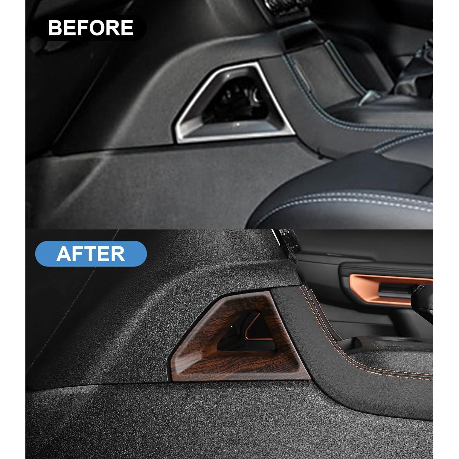 Cubierta Lateral Consola Central Ushilife para Ford Ranger 2024-2025