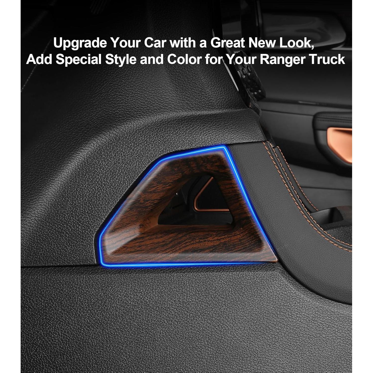 Cubierta Lateral Consola Central Ushilife para Ford Ranger 2024-2025