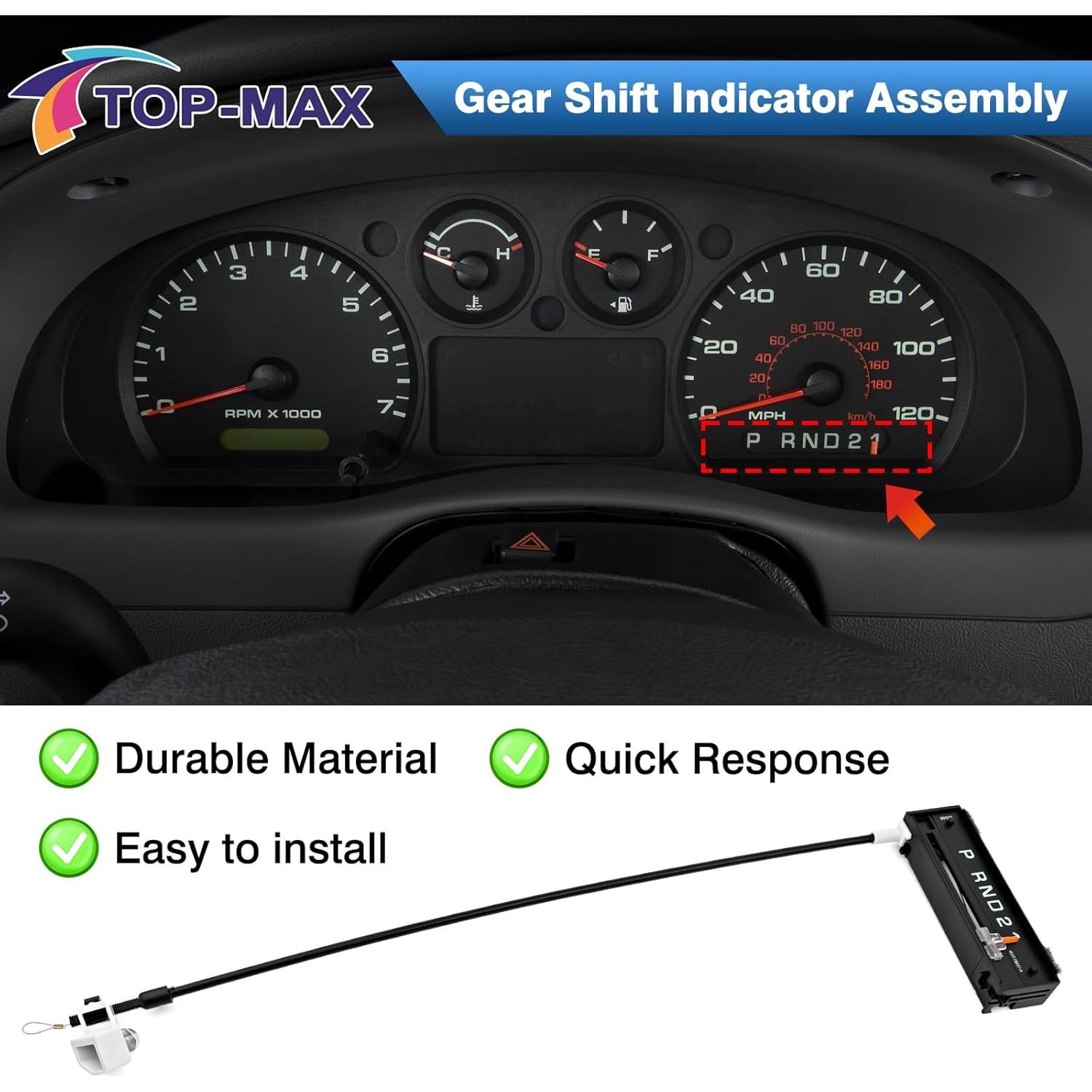 Conjunto de Indicador de Cambio TOP-MAX para Ford Ranger 2004-2011