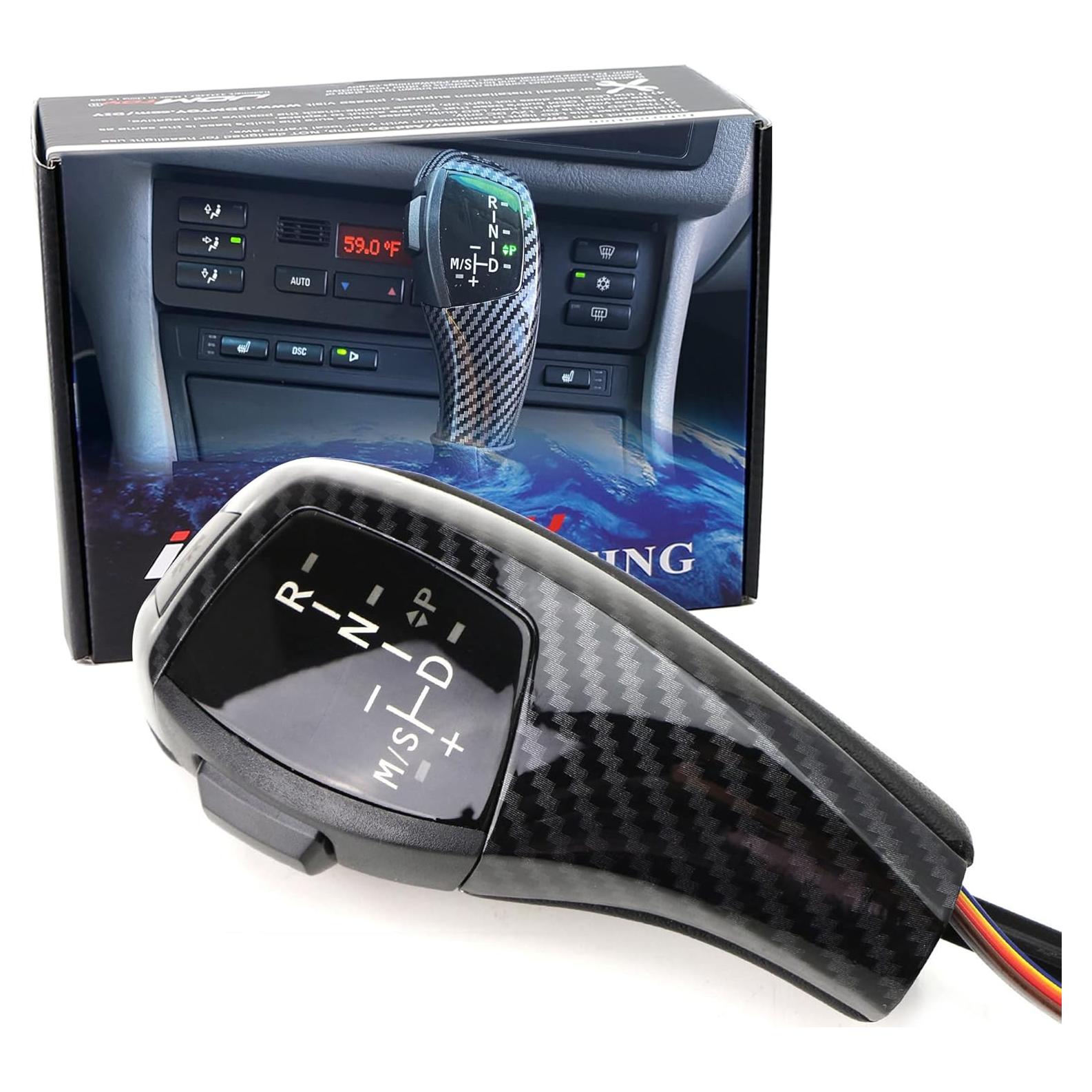 Perilla de Cambio Iluminada LED iJDMTOY para BMW E46 E60