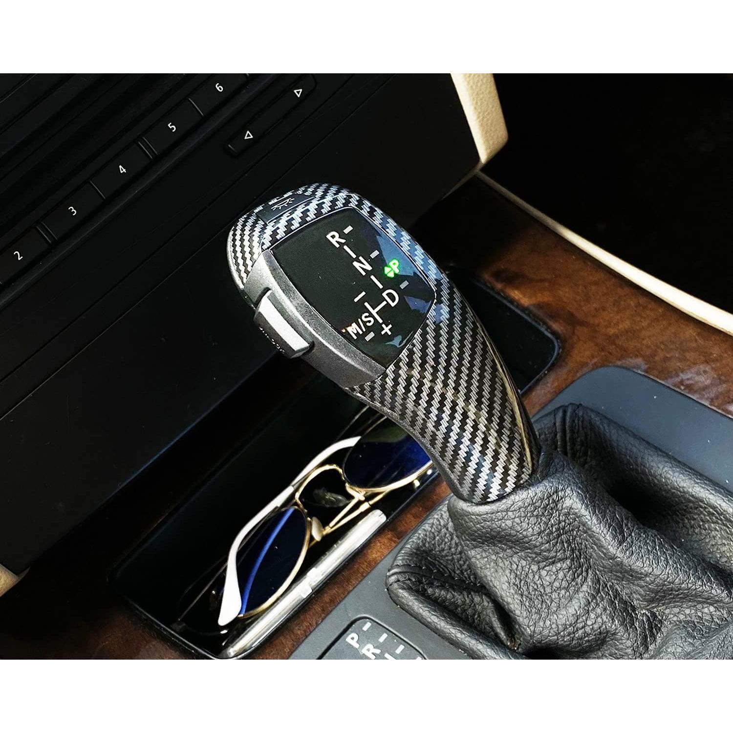 Perilla de Cambio Iluminada LED iJDMTOY para BMW E46 E60