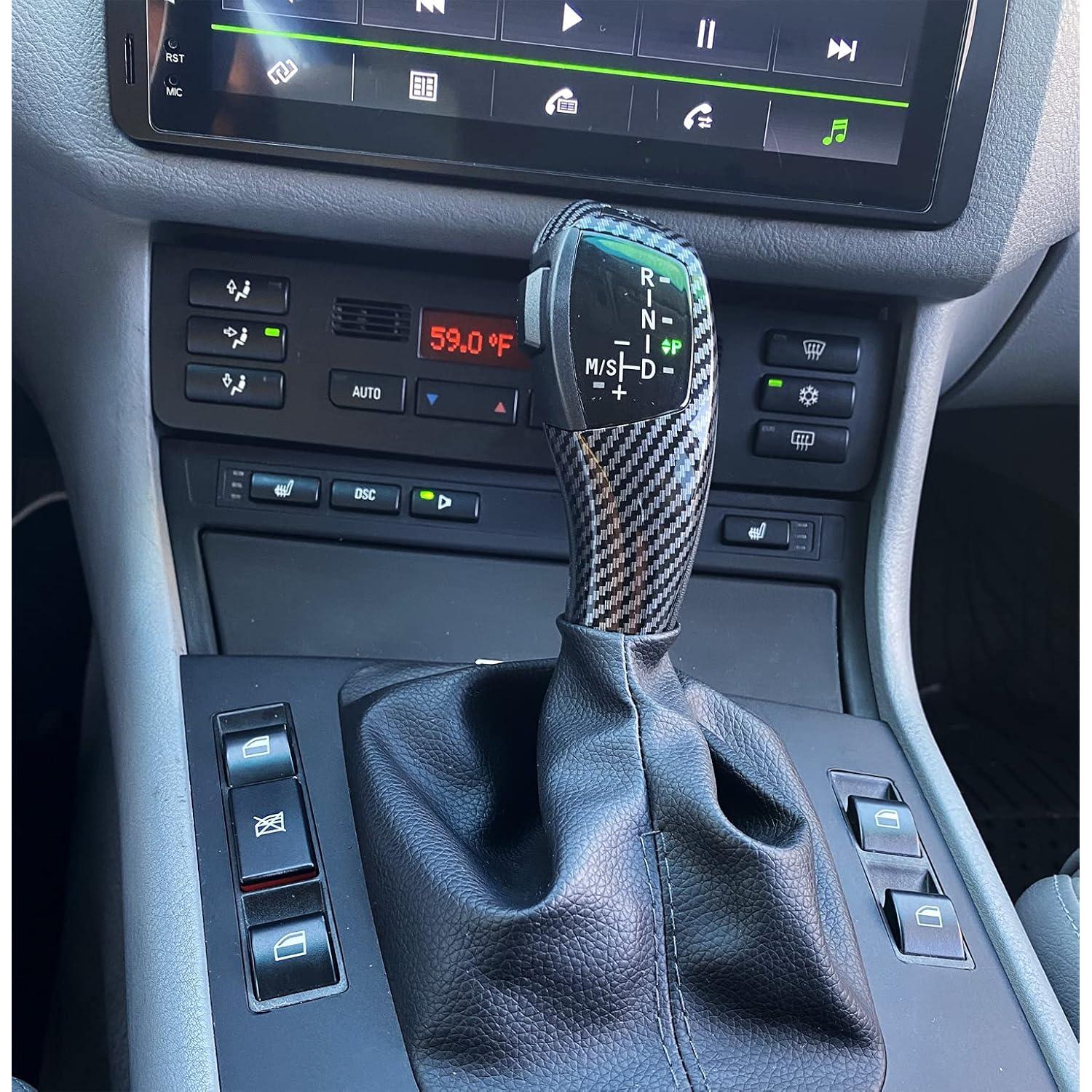 Perilla de Cambio Iluminada LED iJDMTOY para BMW E46 E60