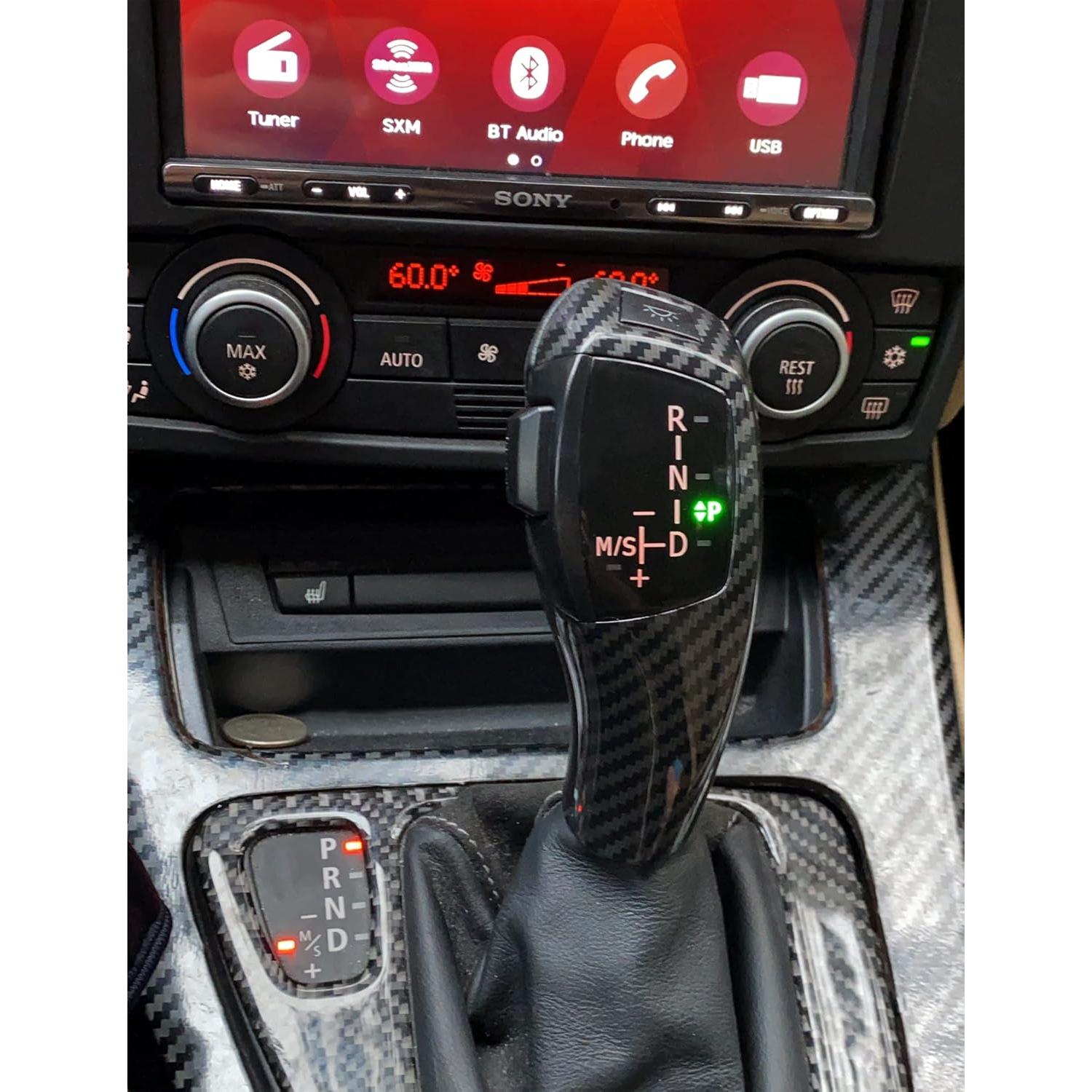 Perilla de Cambio Iluminada LED iJDMTOY para BMW E46 E60