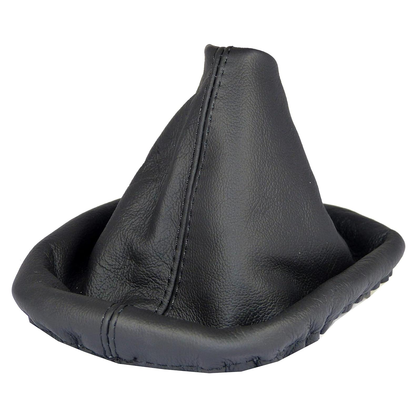 Funda de Palanca de Cambios L & P de Cuero Negro para BMW