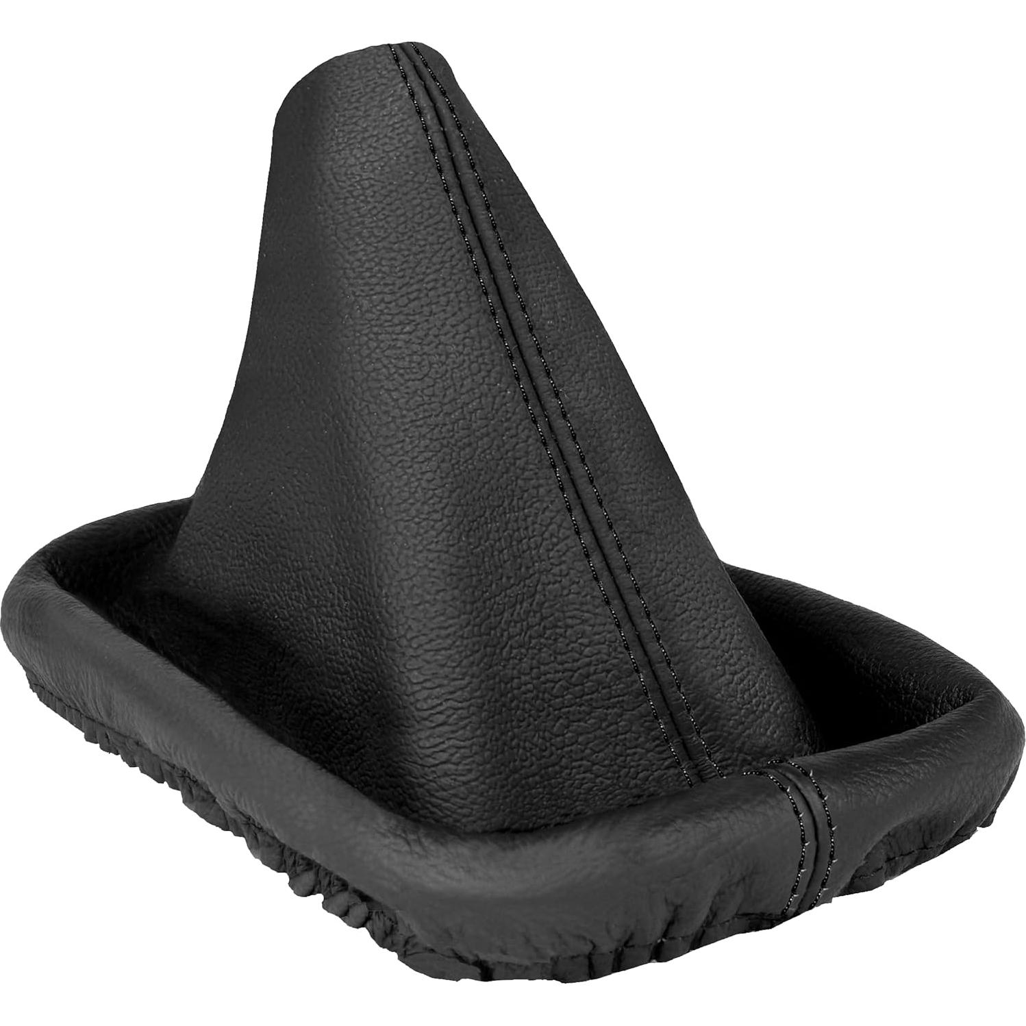 Funda de Palanca de Cambios L & P de Cuero Negro para BMW