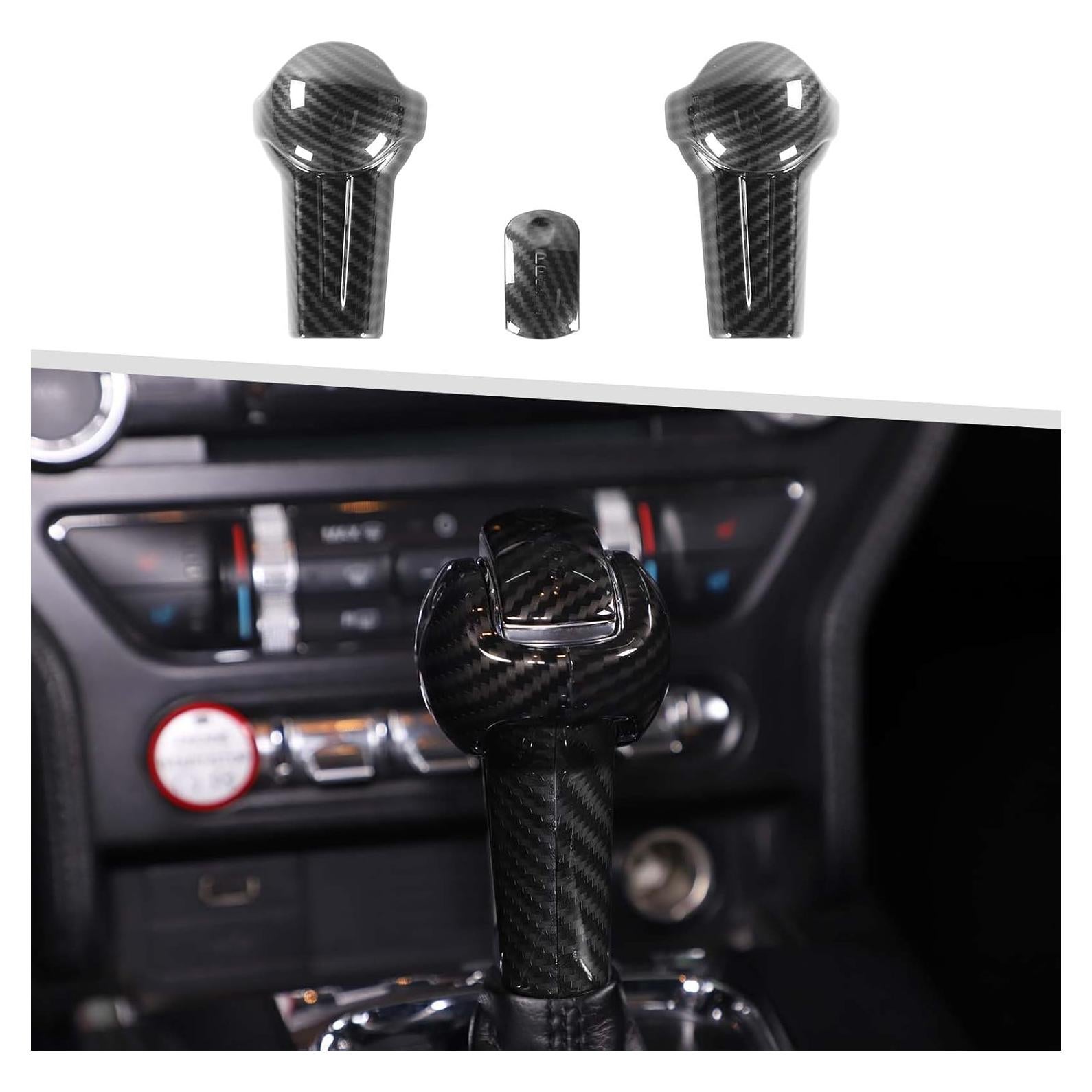 Cubierta Botón Cambio Marchas Jimen para Ford Mustang 2015-2023