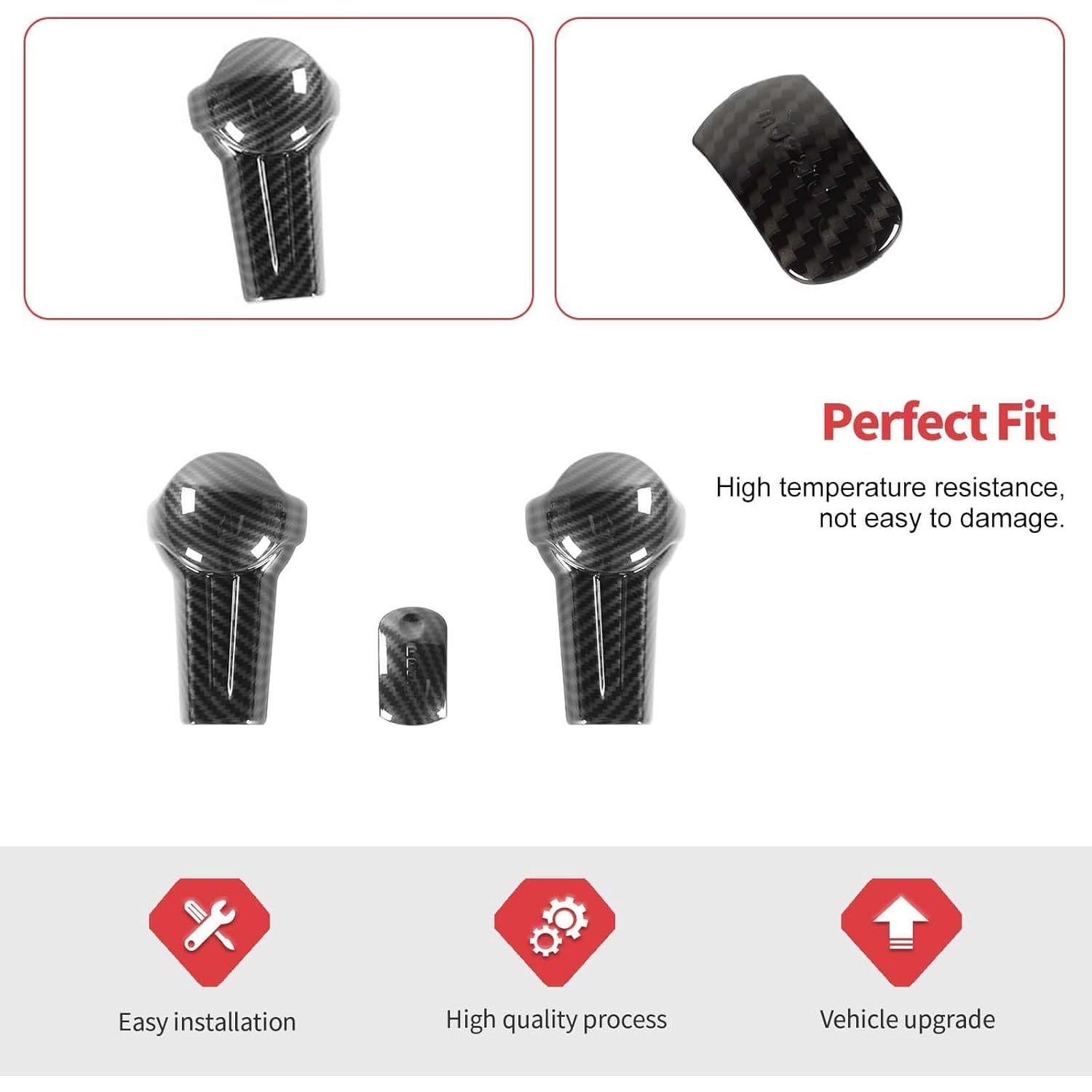 Cubierta Botón Cambio Marchas Jimen para Ford Mustang 2015-2023