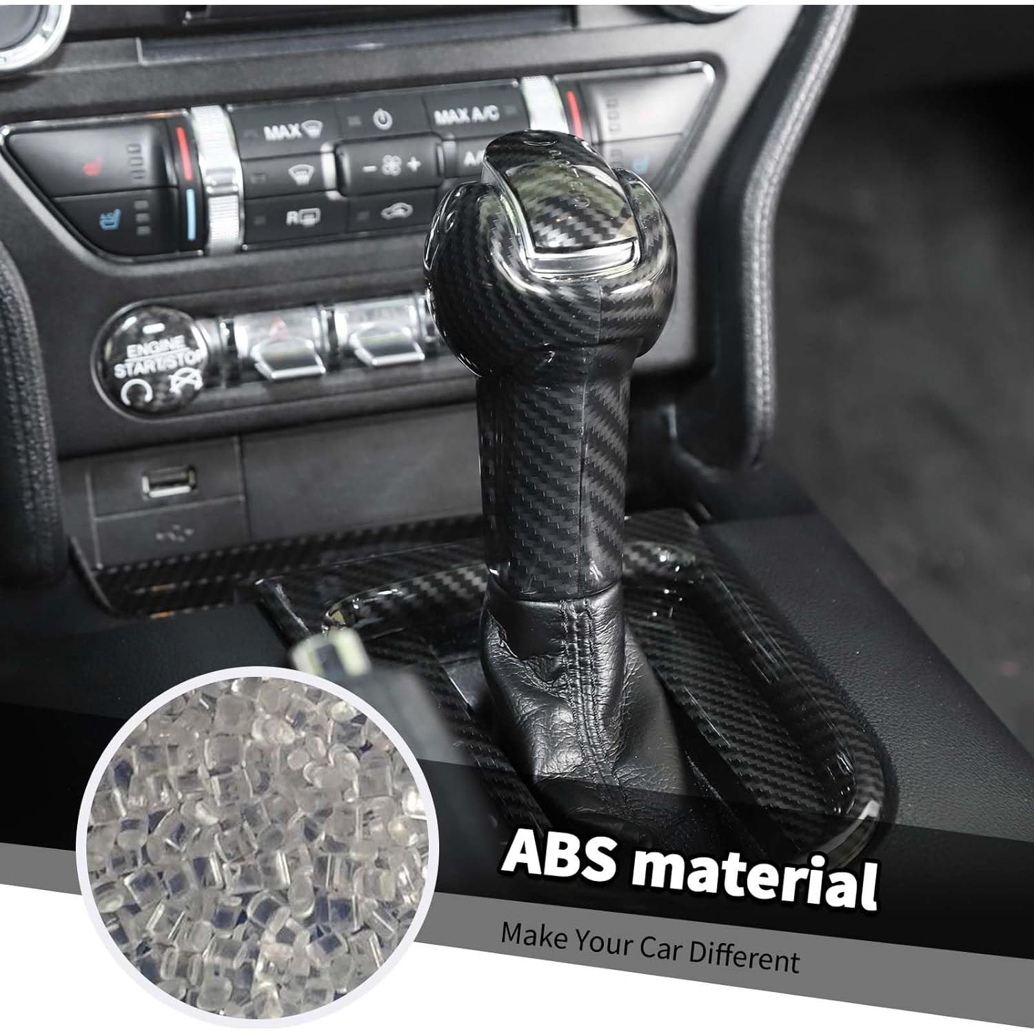 Cubierta Botón Cambio Marchas Jimen para Ford Mustang 2015-2023