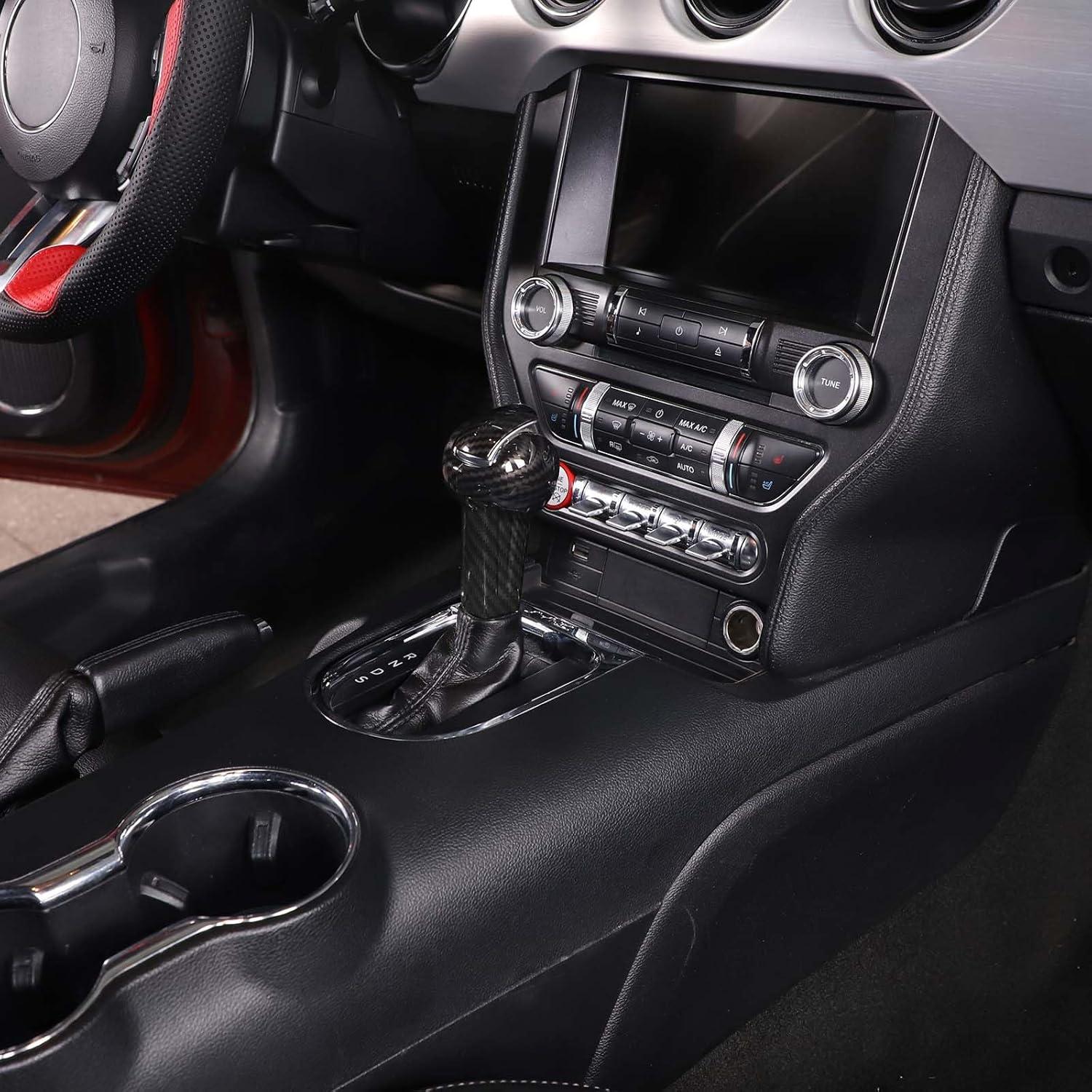 Cubierta Botón Cambio Marchas Jimen para Ford Mustang 2015-2023