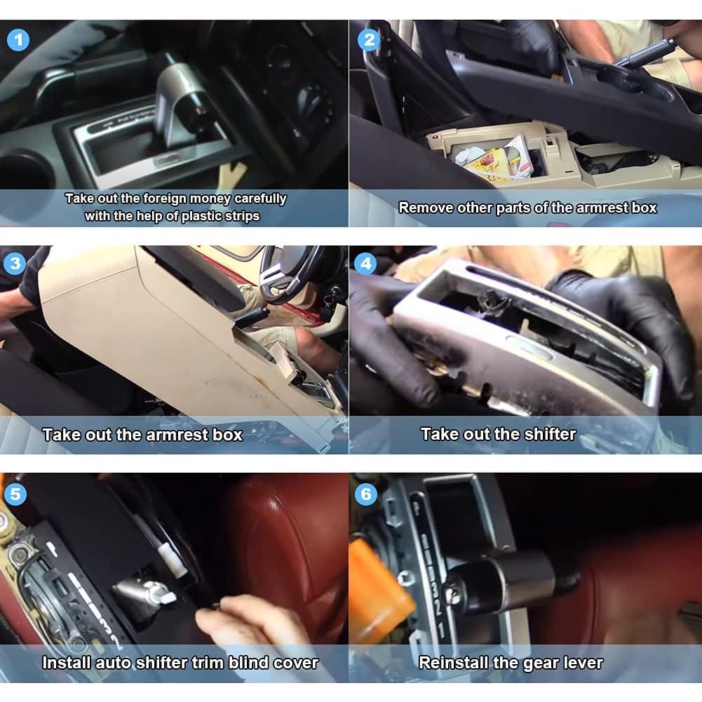 Cubierta Protectora de Cambios JDMON para Ford Mustang 2006-2009