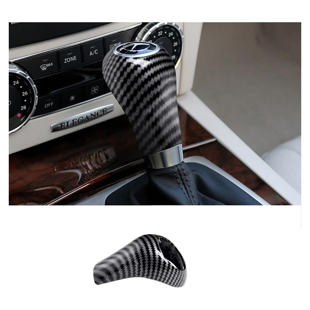Cubierta de Perilla de Cambio GIPFIRE Fibra de Carbono Mercedes
