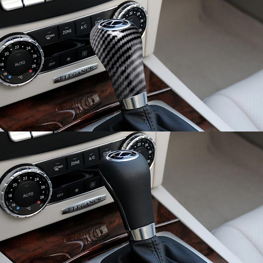 Cubierta de Perilla de Cambio GIPFIRE Fibra de Carbono Mercedes