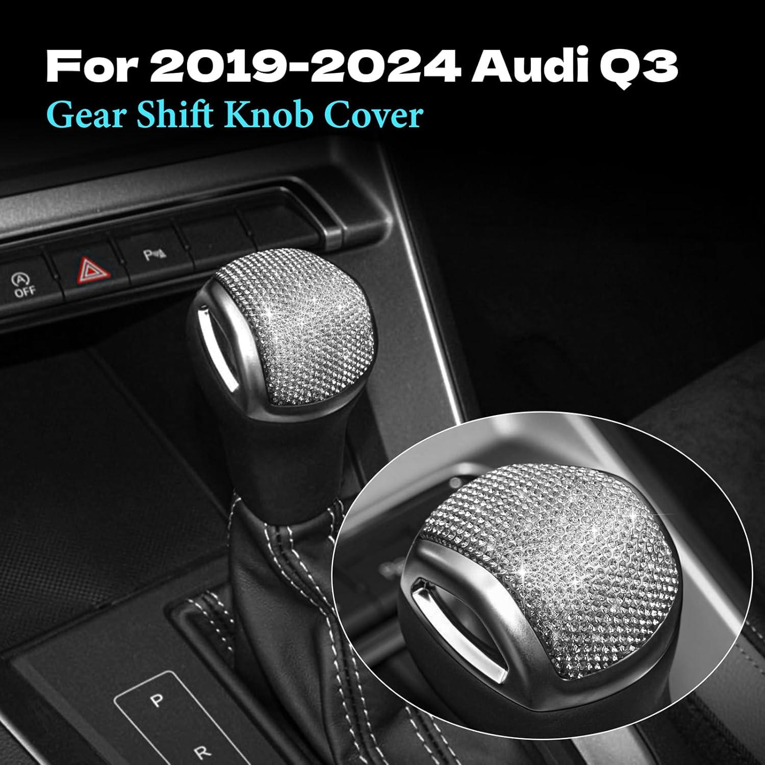 Cubierta de pomo de cambio Audi Q3 2019-2024 HHLOU Brillante