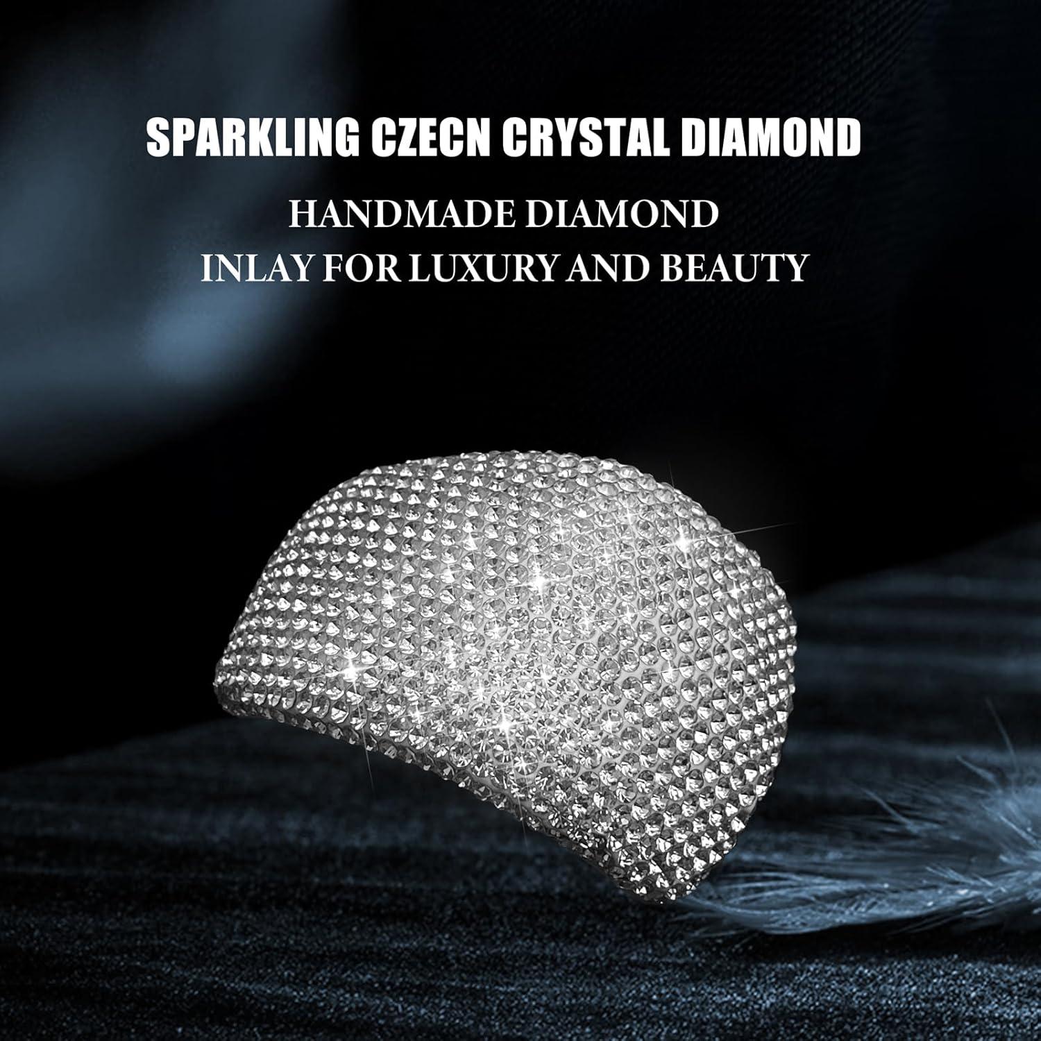 Cubierta de pomo de cambio Audi Q3 2019-2024 HHLOU Brillante