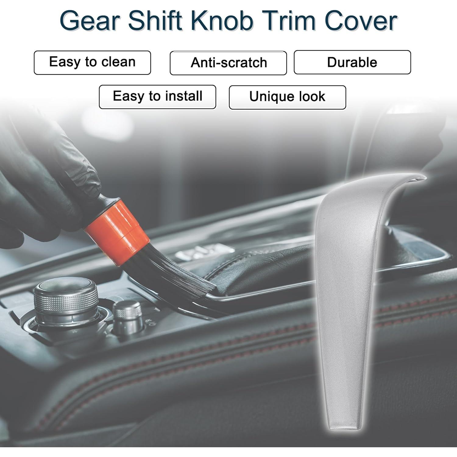 Cubierta de Botón de Palanca de Cambios TUCKBOLD para BMW 1 3 Z4 X1 E90 E92 E93 E87 2005-2012