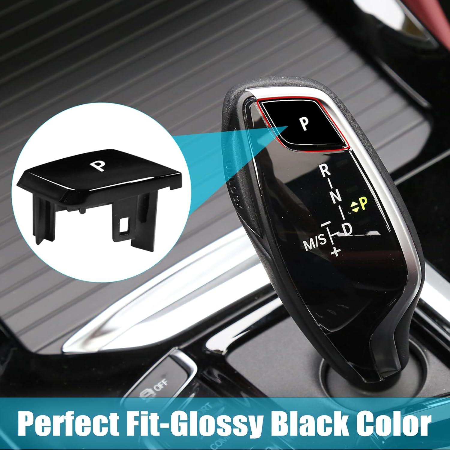 Cubierta Botón P Cambio Marchas Jaronx Negro Brillante BMW