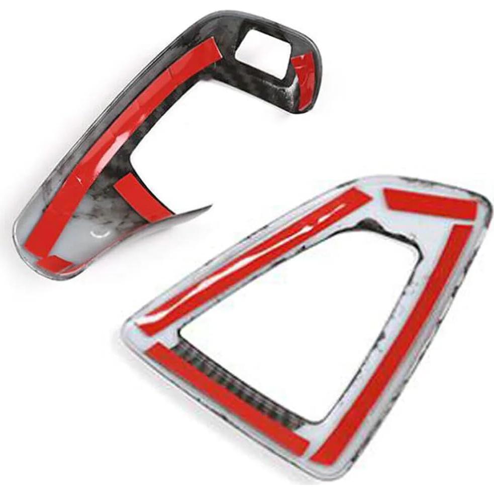 Cubierta de Perilla de Cambio de Marchas BMW YUNHECAM Fibra de Carbono