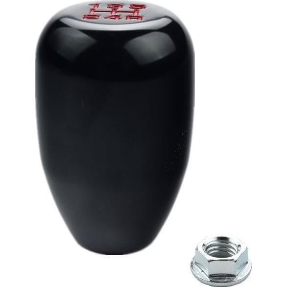 Perilla de Cambio Manual DEWHEL 5 Velocidades Aluminio Negro