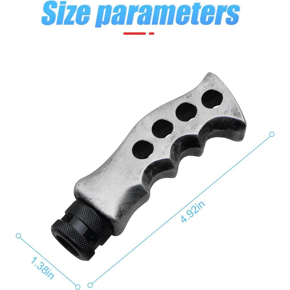 Perilla de Cambio de Marchas Moioee Titanio para Coche