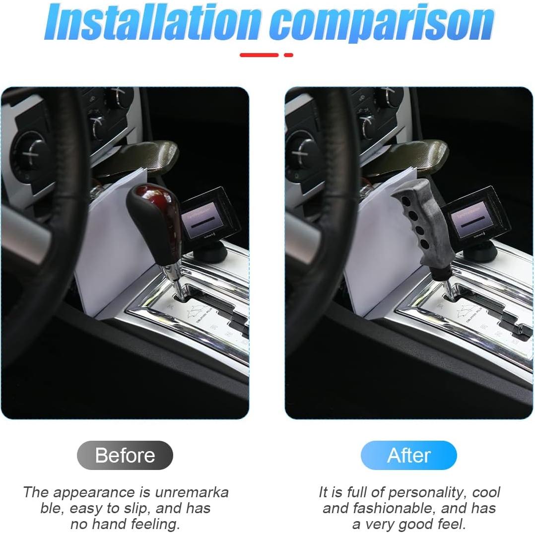Perilla de Cambio de Marchas Moioee Titanio para Coche
