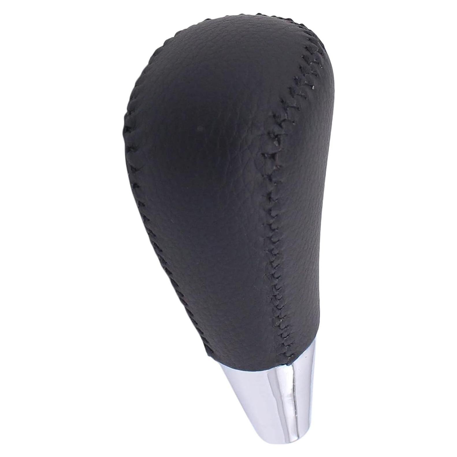 Perilla de Cambio de Transmisión Automática NewYall Cuero Negro