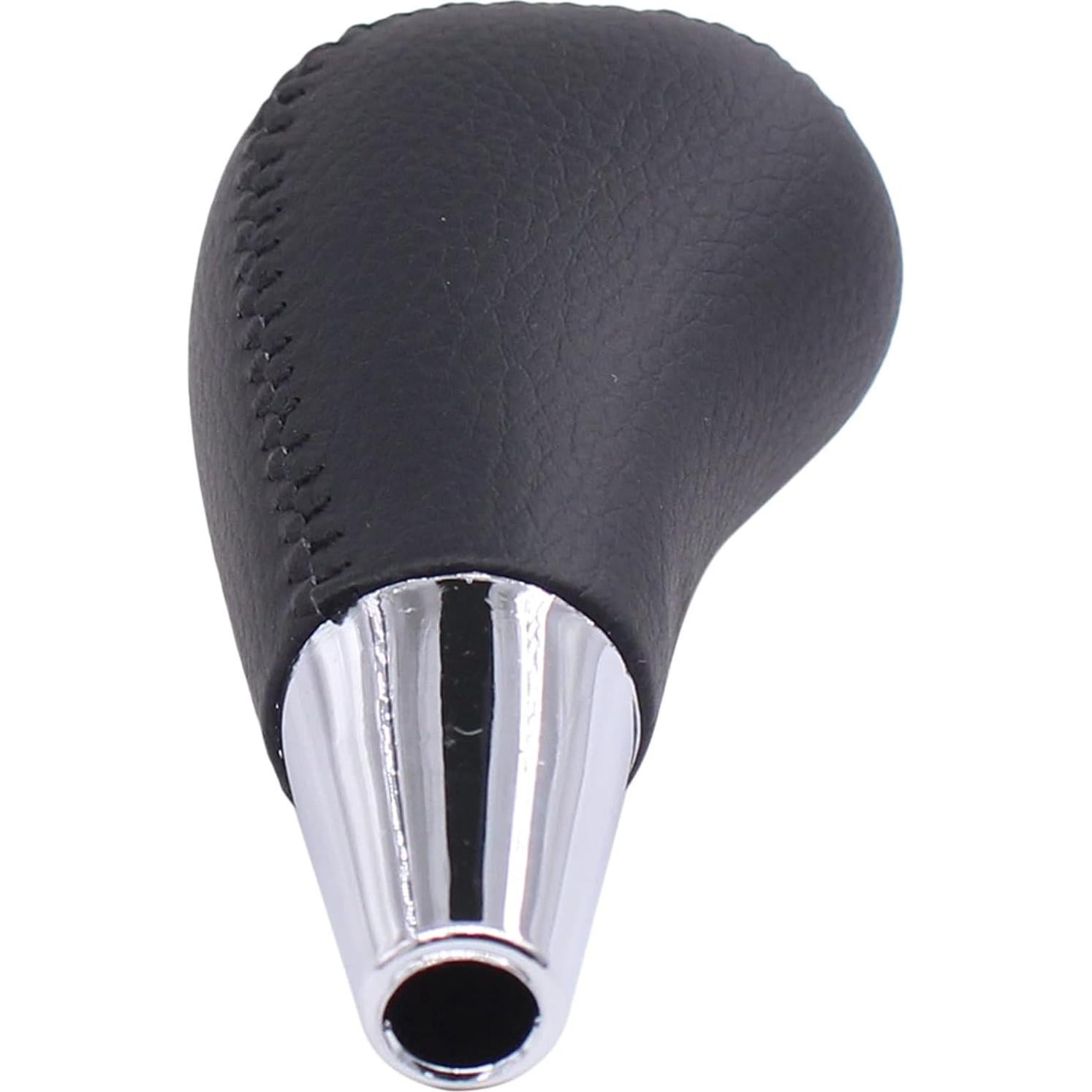 Perilla de Cambio de Transmisión Automática NewYall Cuero Negro