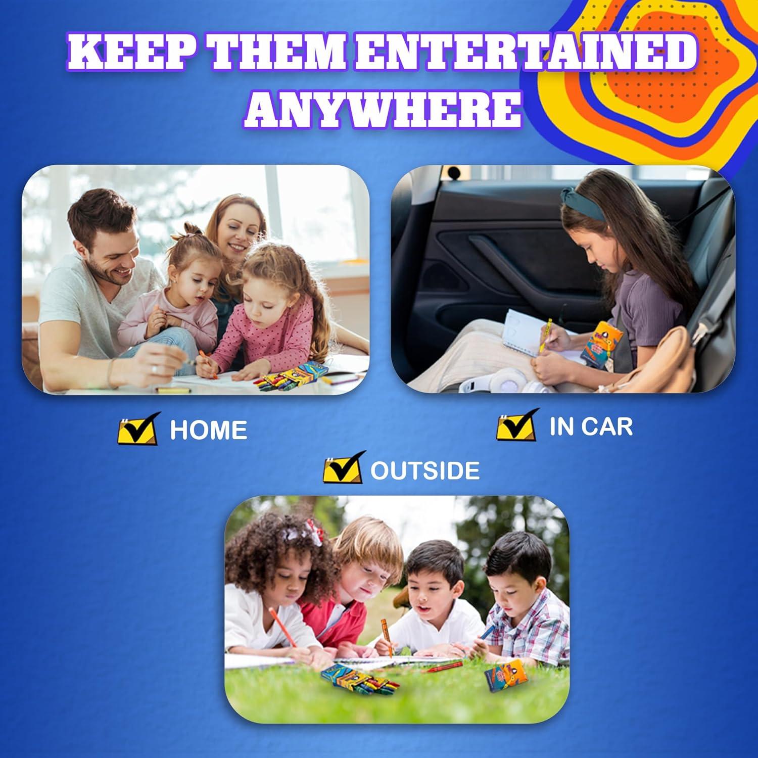 Crayones Bedwina 288 Piezas - Colores Premium No Tóxicos