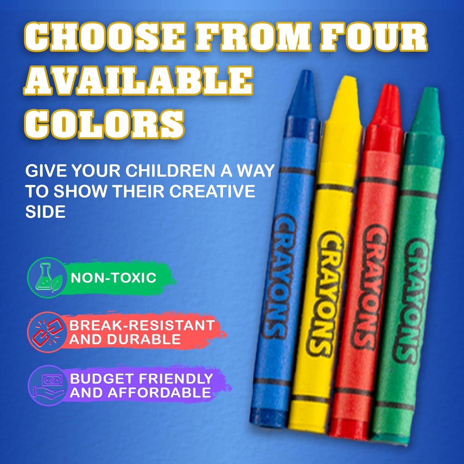 Crayones Bedwina 288 Piezas - Colores Premium No Tóxicos
