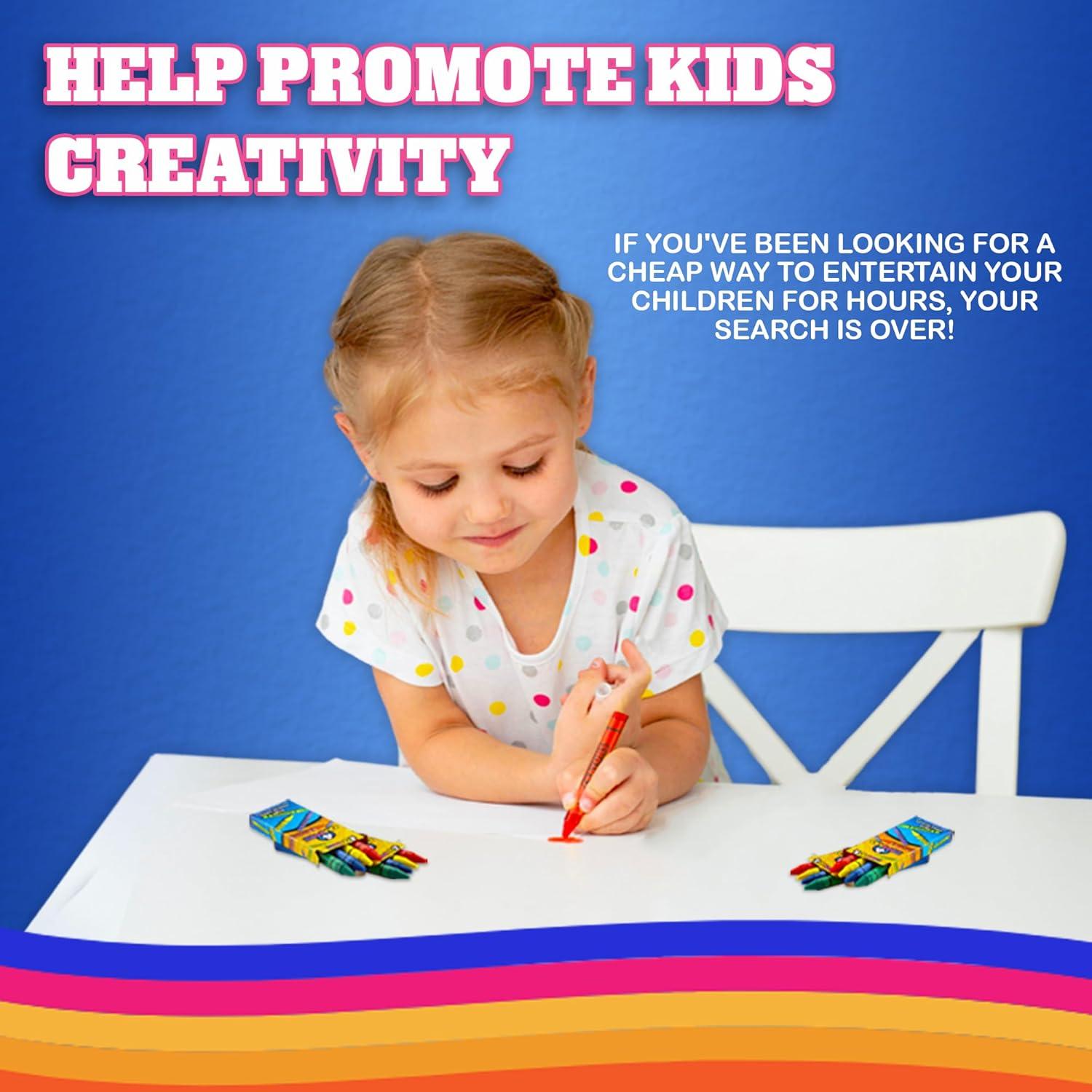 Crayones Bedwina 288 Piezas - Colores Premium No Tóxicos