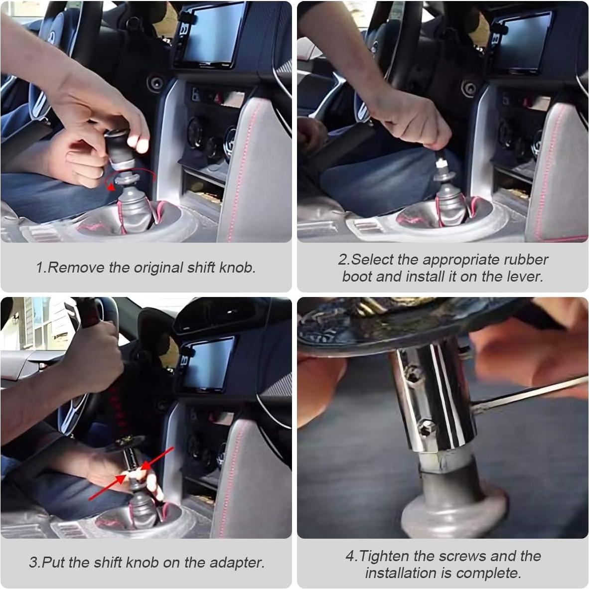 Perilla de Cambio Samurai Zipelo 15cm con Adaptadores