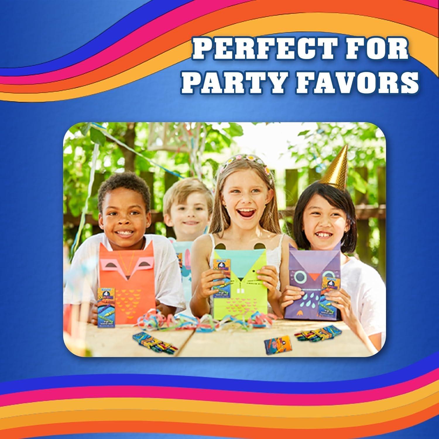 Crayones Bedwina 3456 pcs, 864 Paquetes de 4 Colores