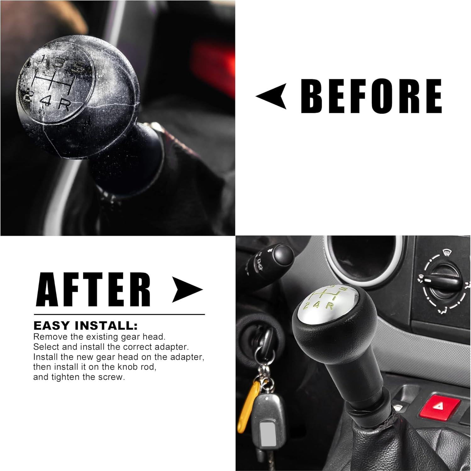 Perilla de Cambio de Marchas X AUTOHAUX para Peugeot y Citroen