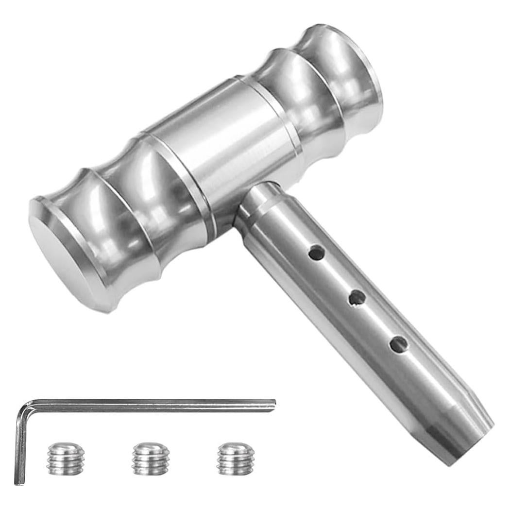 Palanca de Cambio de Marchas BDZMC Aluminio Plata Universal