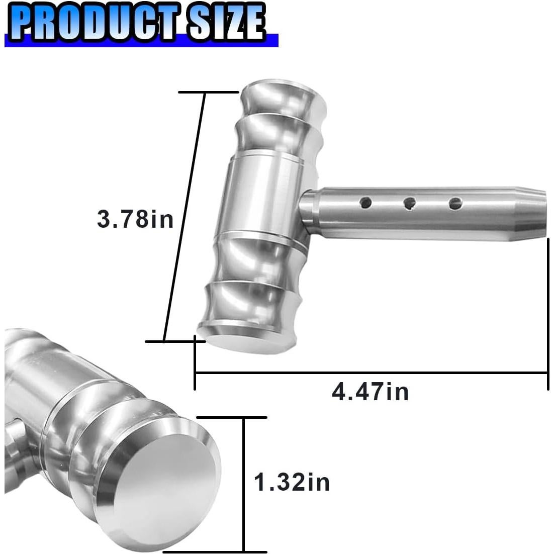 Palanca de Cambio de Marchas BDZMC Aluminio Plata Universal