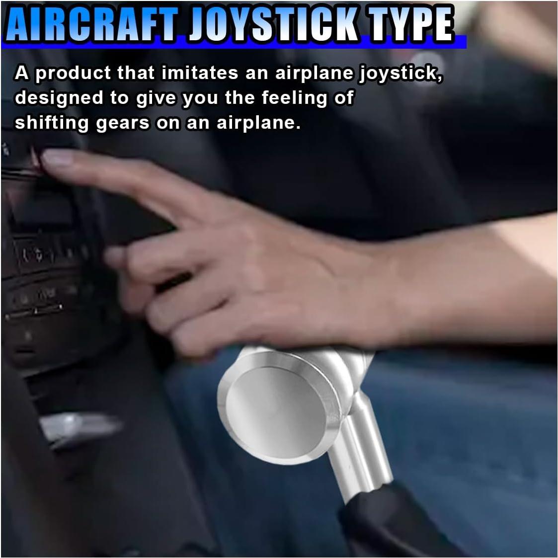 Palanca de Cambio de Marchas BDZMC Aluminio Plata Universal