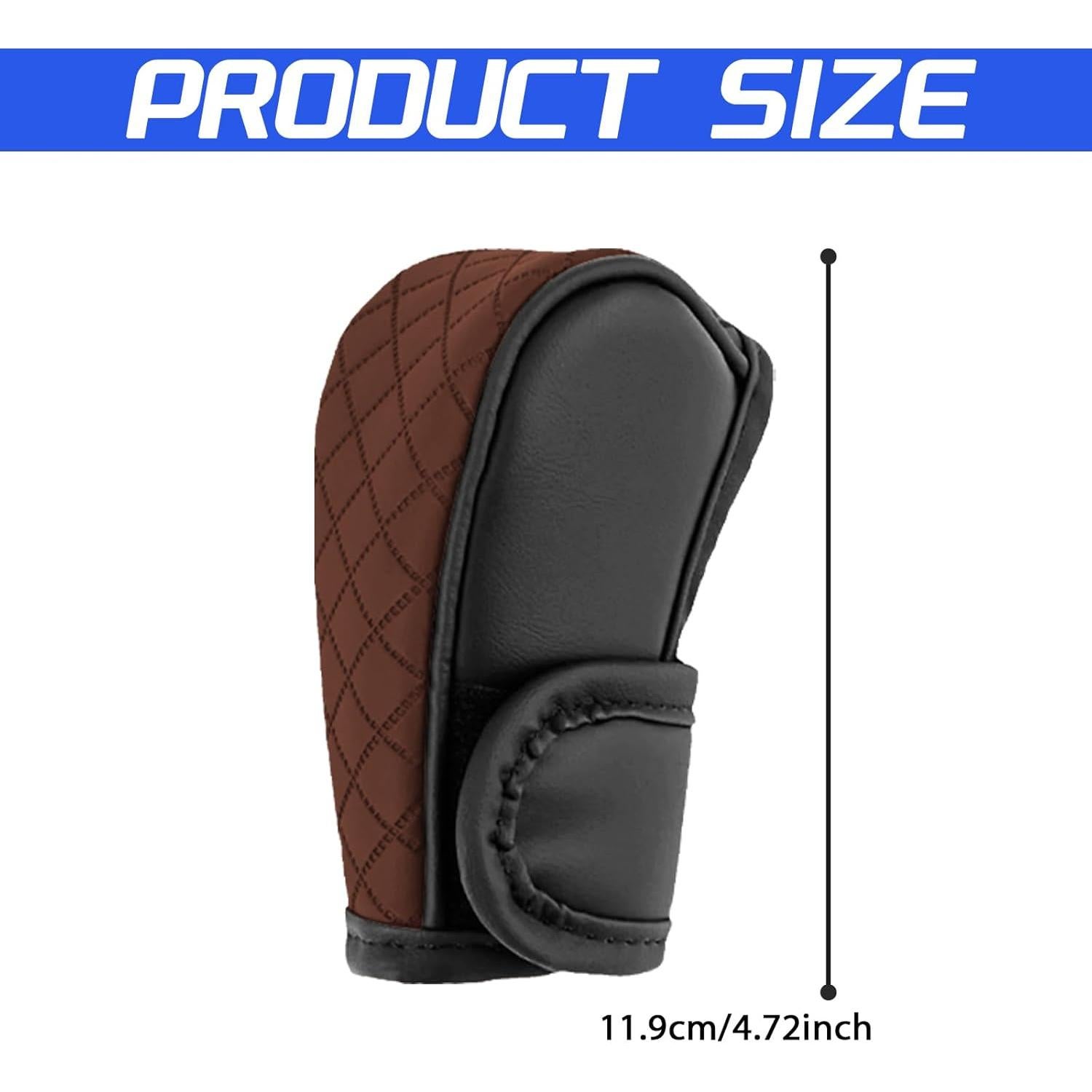 Cubierta de Palanca de Cambios SamWinGear Cuero PU Antideslizante