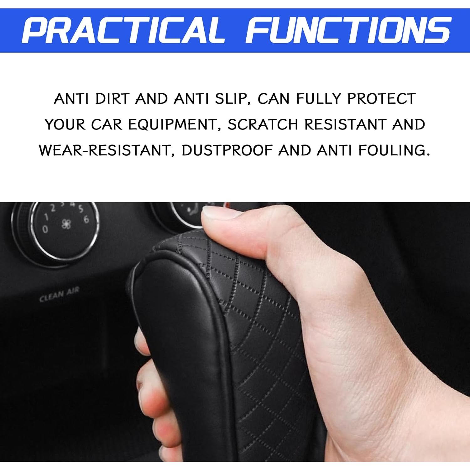 Cubierta de Palanca de Cambios SamWinGear Cuero PU Antideslizante