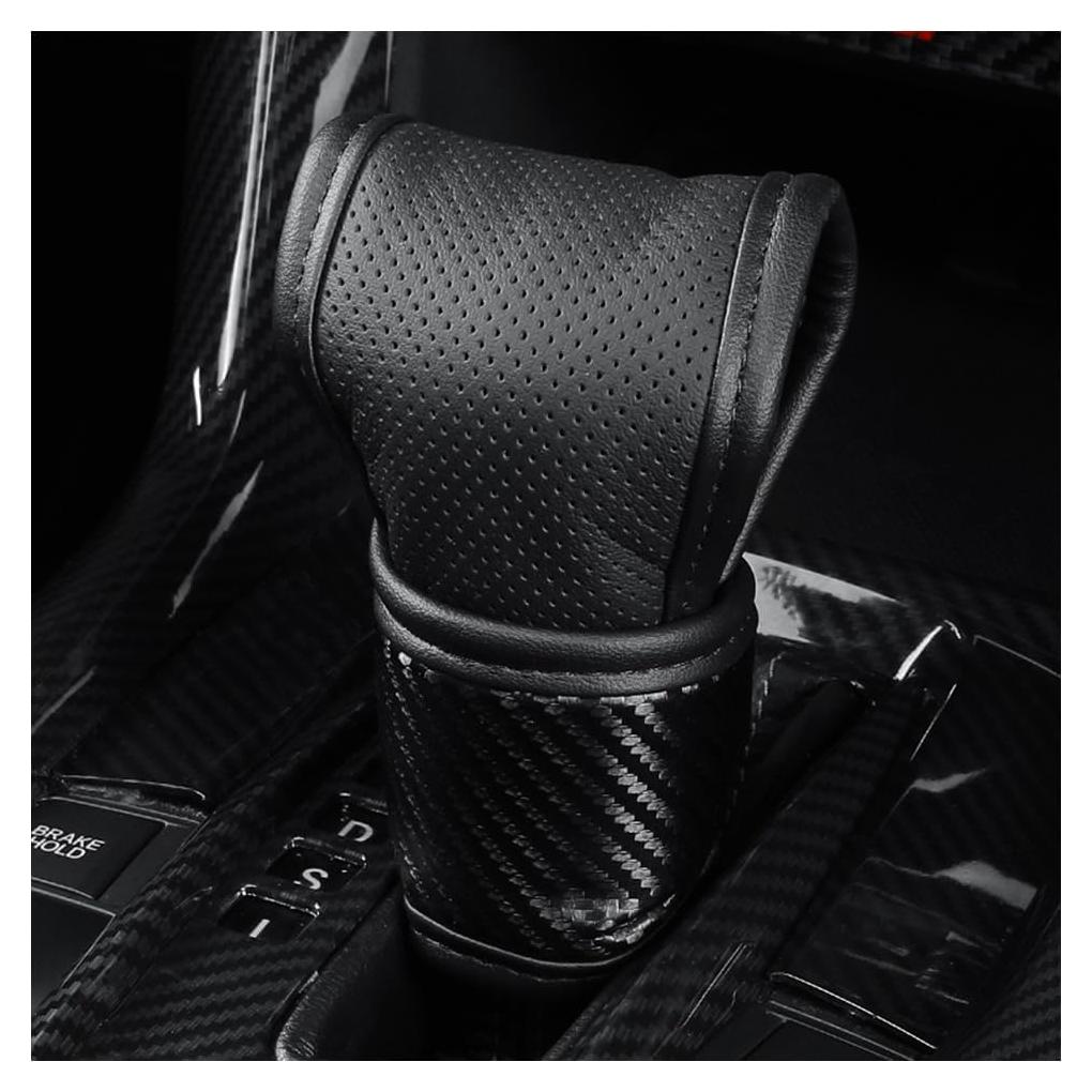 Cubierta de pomo de cambio IHOTDER Negro 13.12x8.33 cm