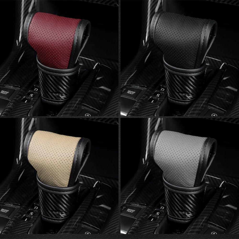 Cubierta de pomo de cambio IHOTDER Negro 13.12x8.33 cm