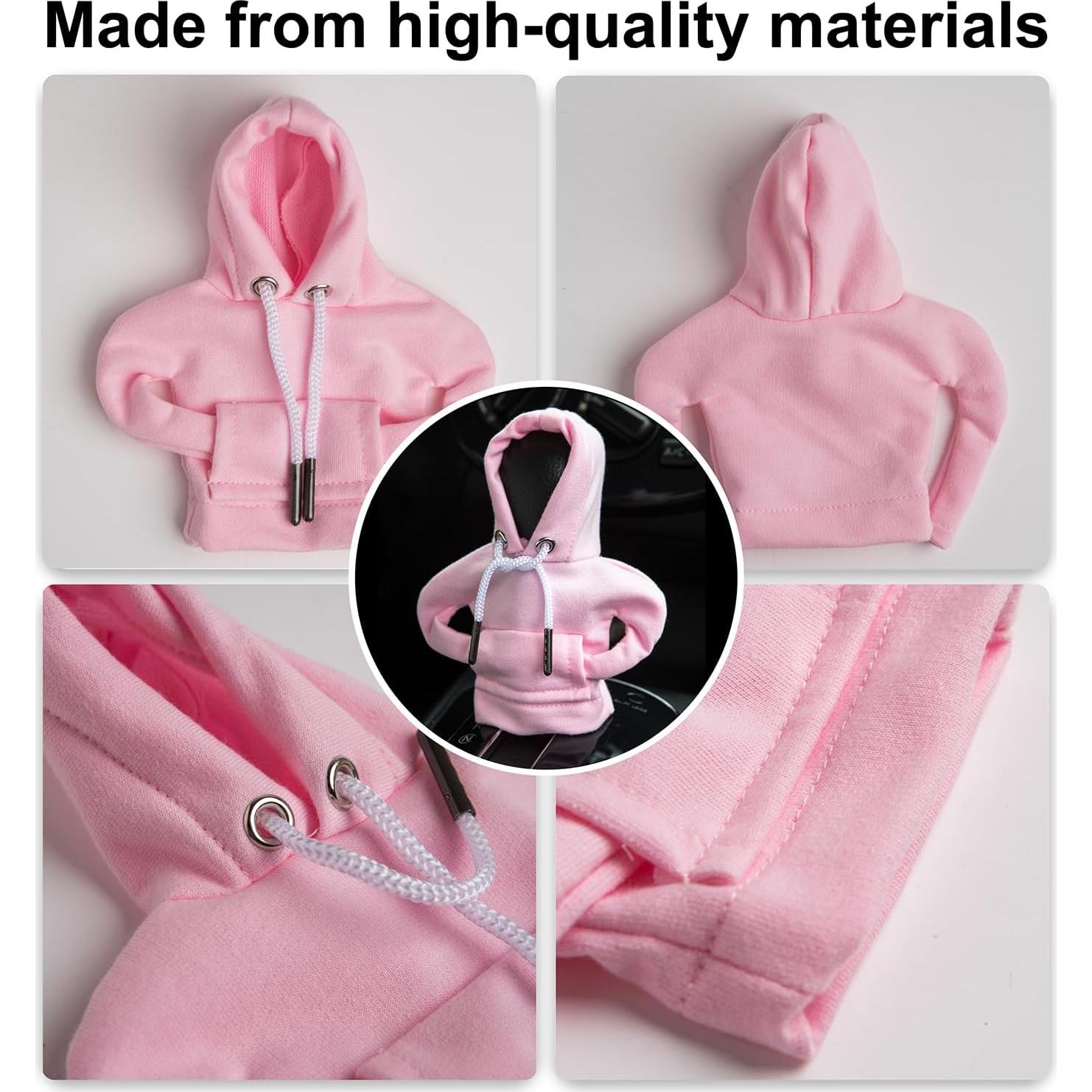 Funda de Cambio de Marchas ECDREAM 2 Pcs Algodón Azul y Rojo