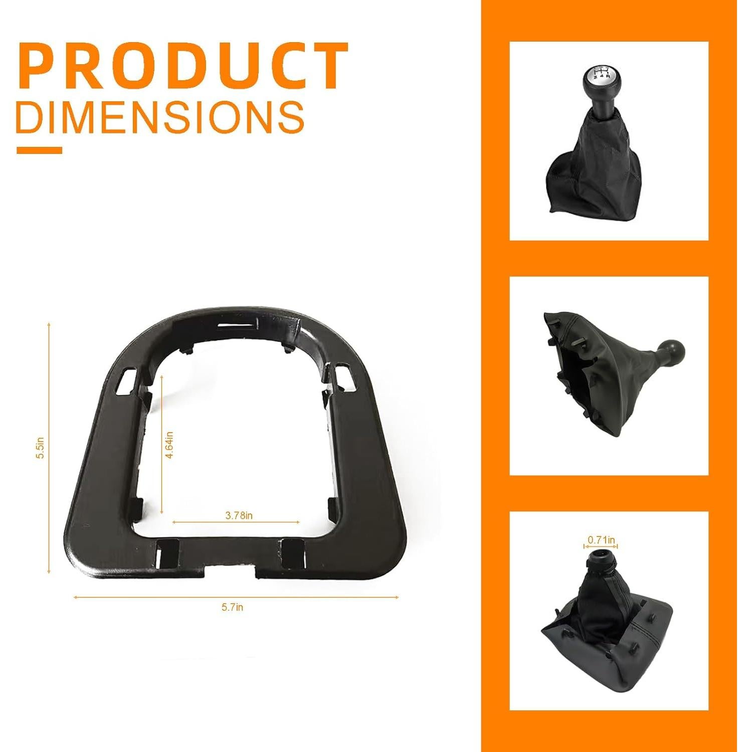 Perilla de Cambio Manual BMW GXCXBJWJY 5 Velocidades Antideslizante