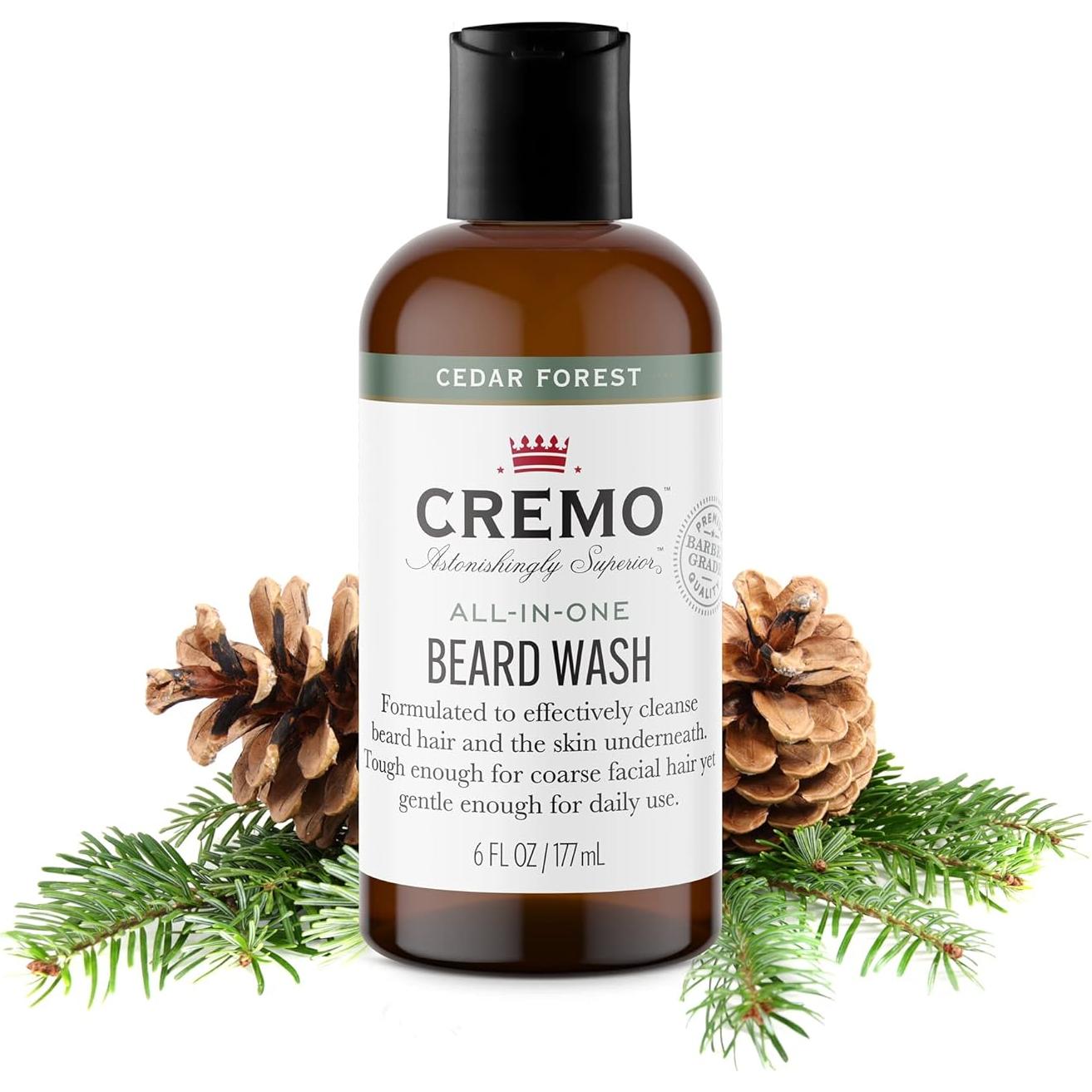 Jabón Todo en Uno para Barba Cremo Bosque de Cedro 177ml