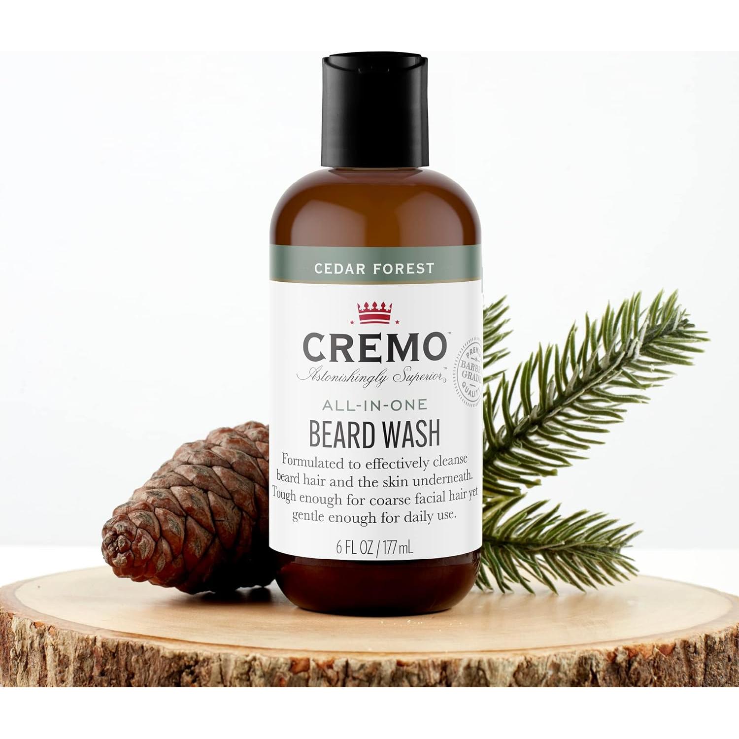 Jabón Todo en Uno para Barba Cremo Bosque de Cedro 177ml