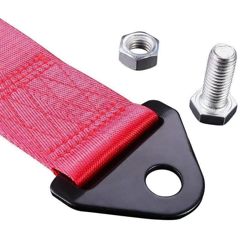 Cinta de Remolque Universal HoaFourge 25CM 2T Rojo