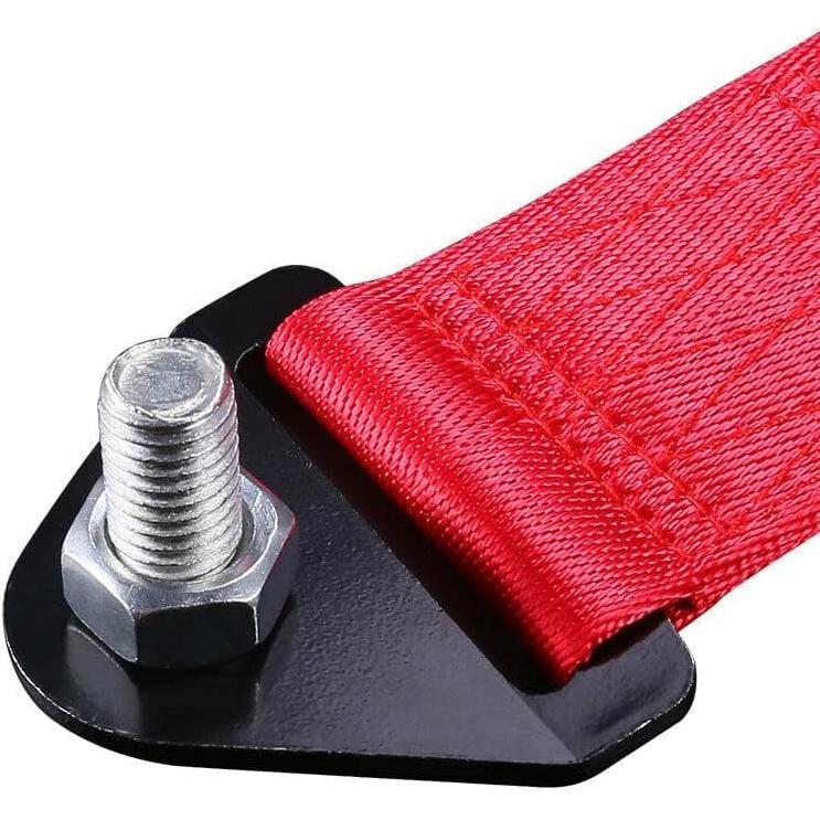 Cinta de Remolque Universal HoaFourge 25CM 2T Rojo