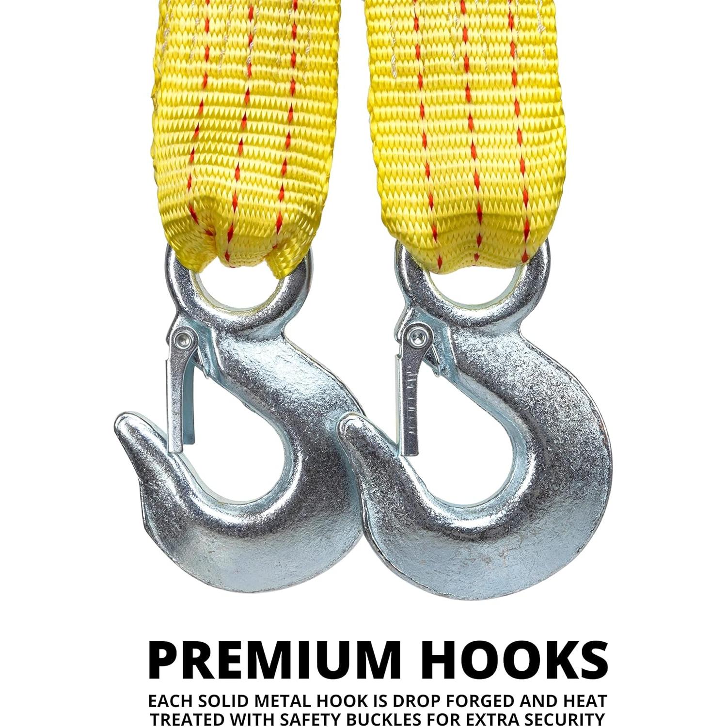 Correa de Remolque NEIKO 51005A 6.1m 10,000kg Amarilla