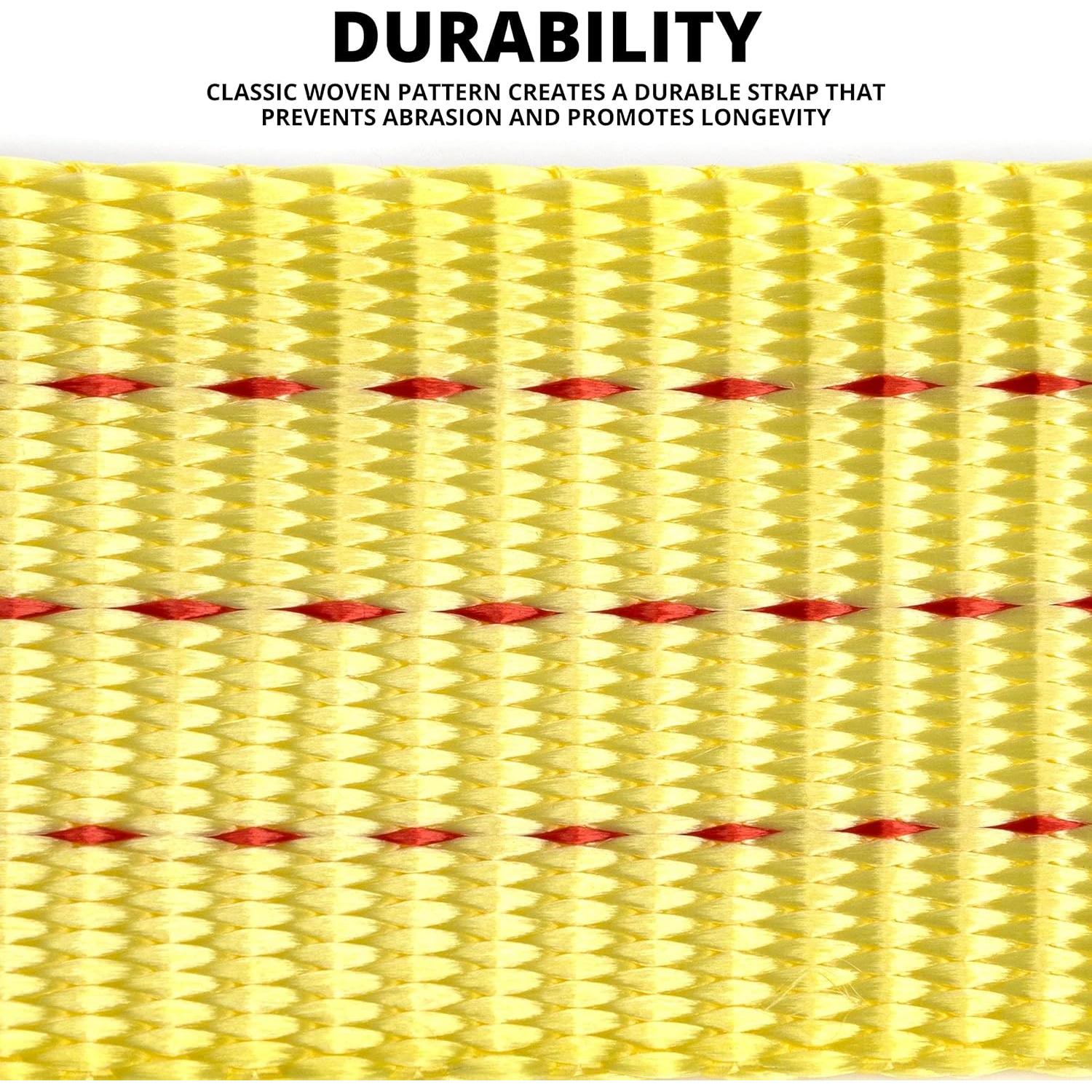 Correa de Remolque NEIKO 51005A 6.1m 10,000kg Amarilla
